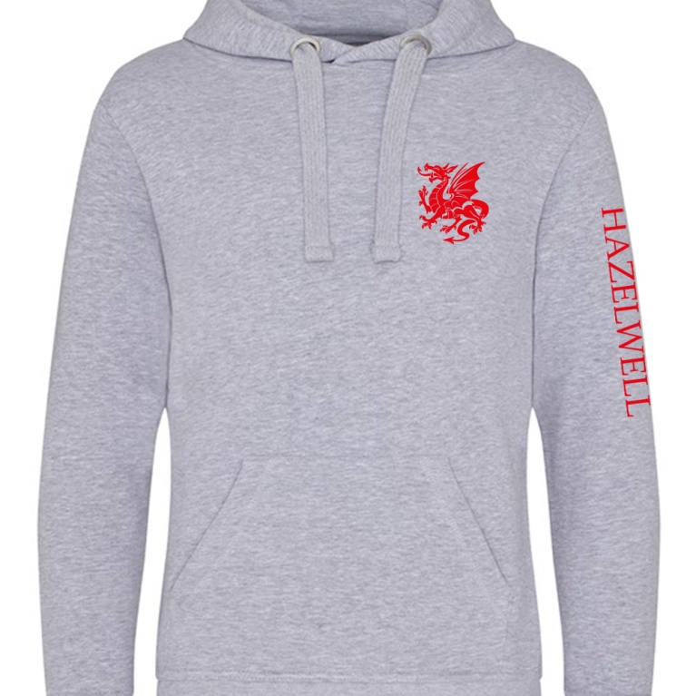 Hazelwell House Hoody - Heather Grey