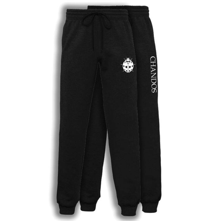 Chandos House Tracksuit Bottoms - Black