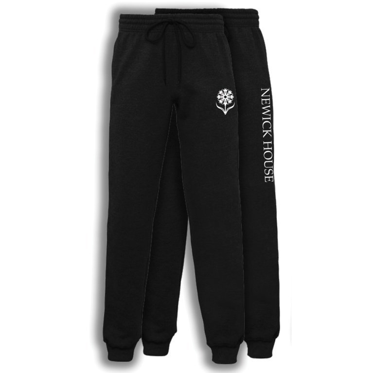 Newick House Tracksuit Bottoms - Black