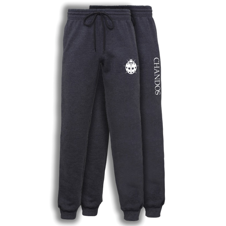 Chandos House Tracksuit Bottoms - Charcoal