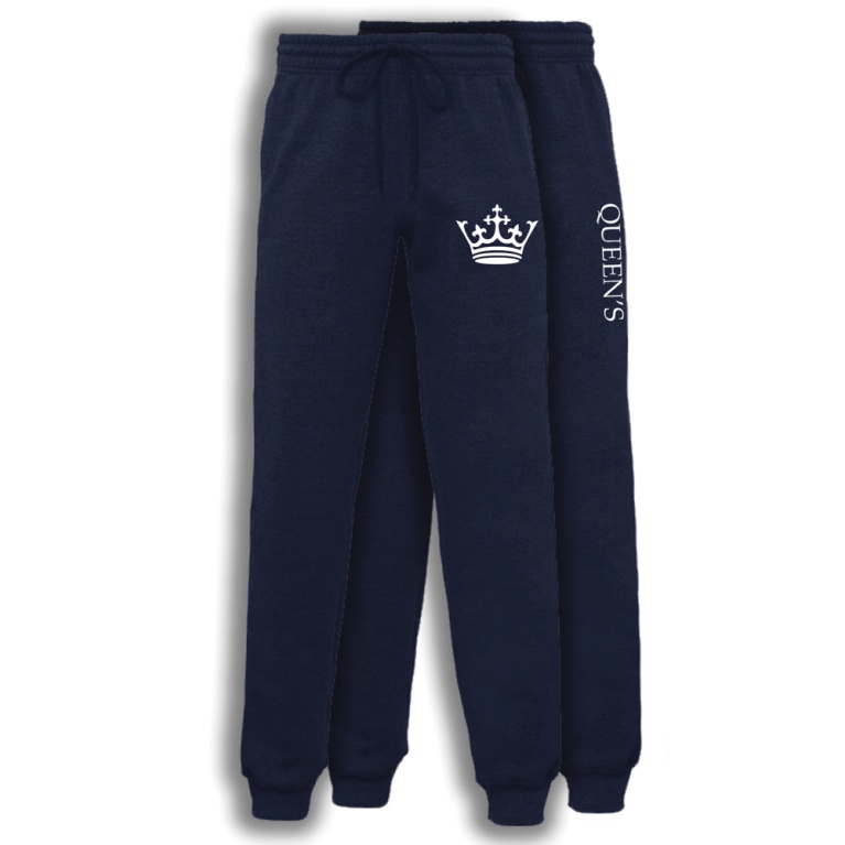 Queen's House Tracksuit Bottoms - Navy