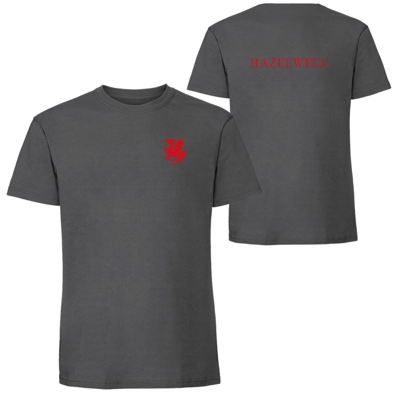 Hazelwell House T-Shirt - Charcoal