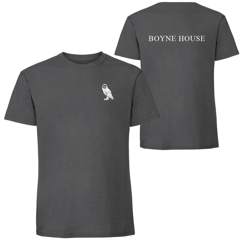 Boyne House T-Shirt - Charcoal
