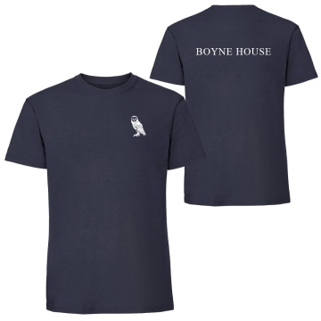 Boyne House T-Shirt - Navy