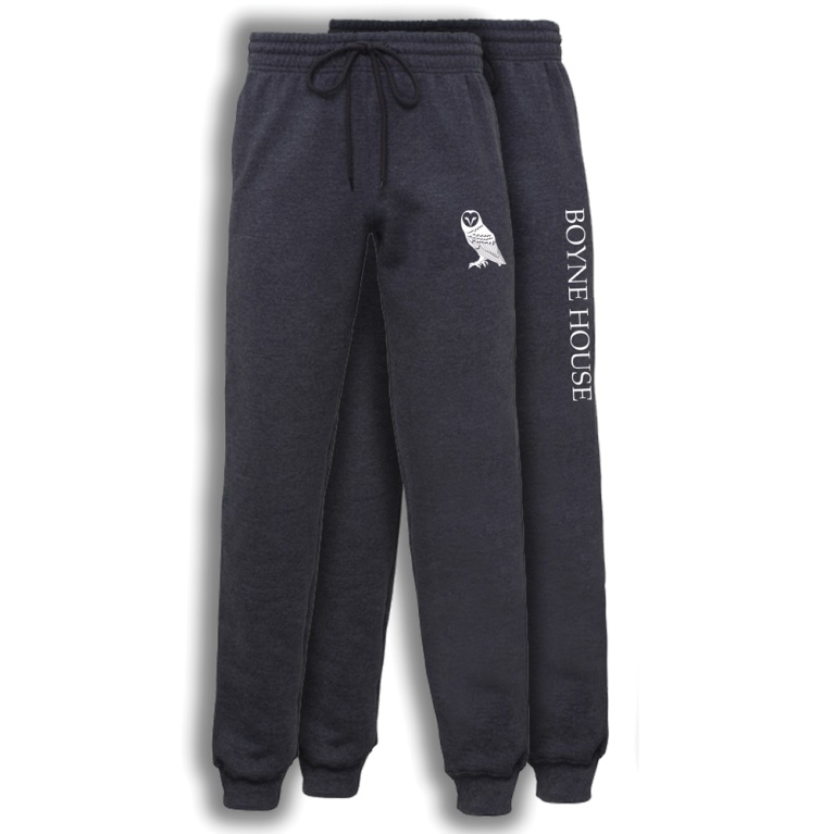 Boyne House Tracksuit Bottoms - Charcoal