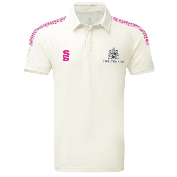 Crested Dual Cricket Shirt Short Sleeve