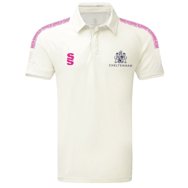 Crested Dual Cricket Shirt Short Sleeve