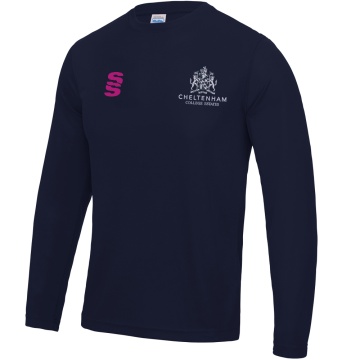 LONG SLEEVE T-SHIRT -Navy