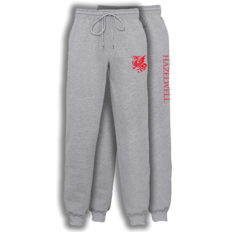 Hazelwell House Tracksuit Bottoms - Grey Marl