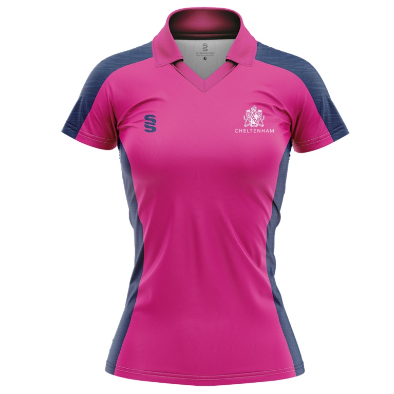 Crested Hockey Shirt - Girls Fit