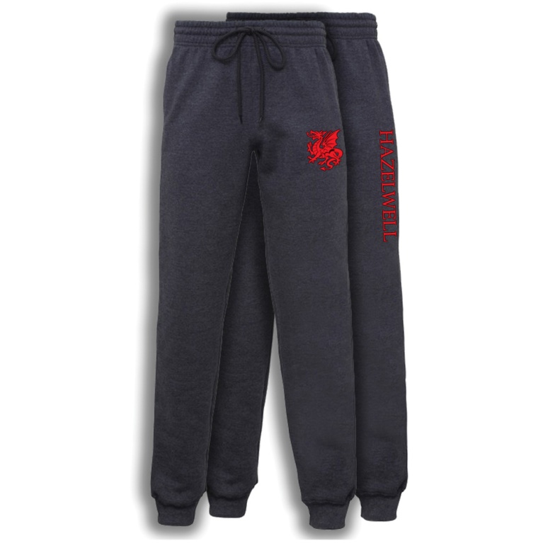 Hazelwell House Tracksuit Bottoms - Charcoal