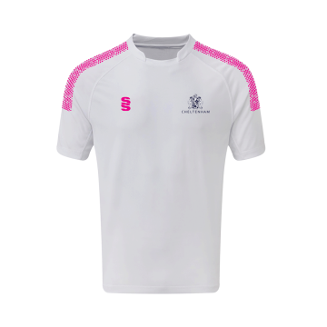 Crested Dual Games Shirt - White - Womens