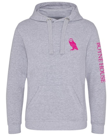 Boyne House Hoody - Heather Grey