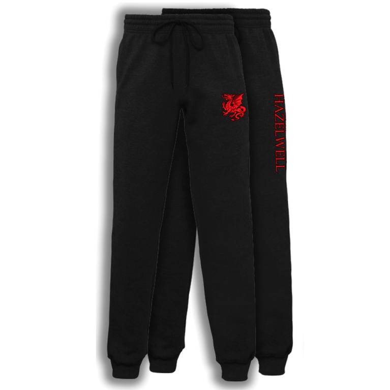 Hazelwell House Tracksuit Bottoms - Black