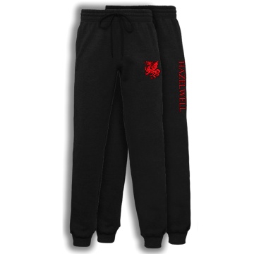 Hazelwell House Tracksuit Bottoms - Black