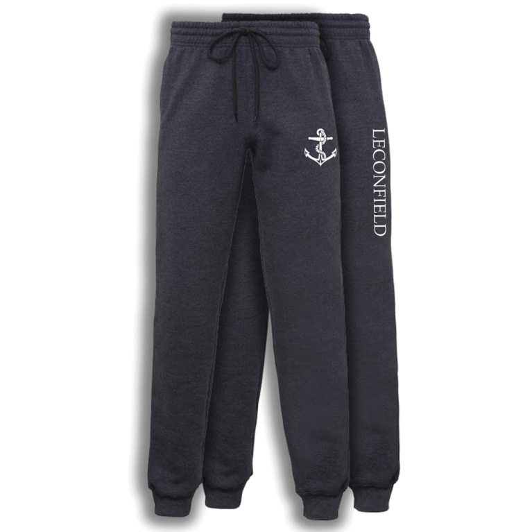 Leconfield House Tracksuit Bottoms - Charcoal