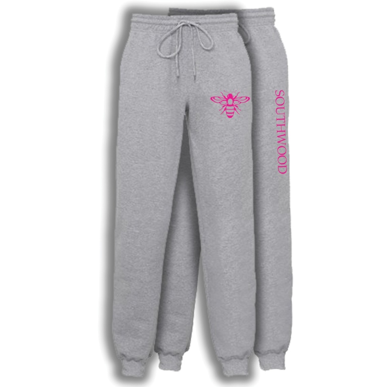 Southwood House Tracksuit Bottoms - Grey Marl