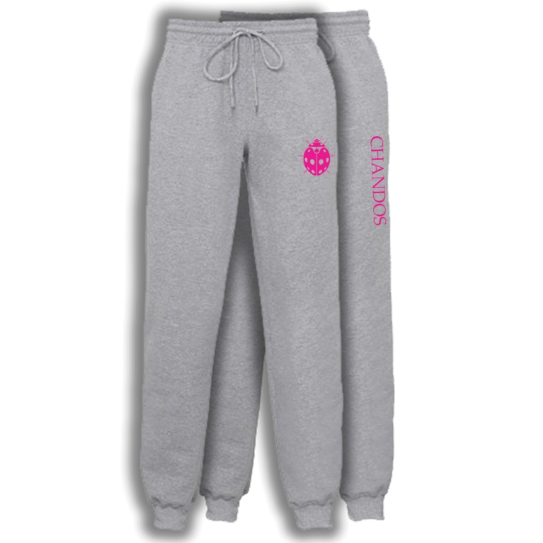 Chandos House Tracksuit Bottoms - Grey Marl