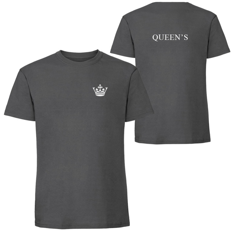 Queen's House T-Shirt - Charcoal