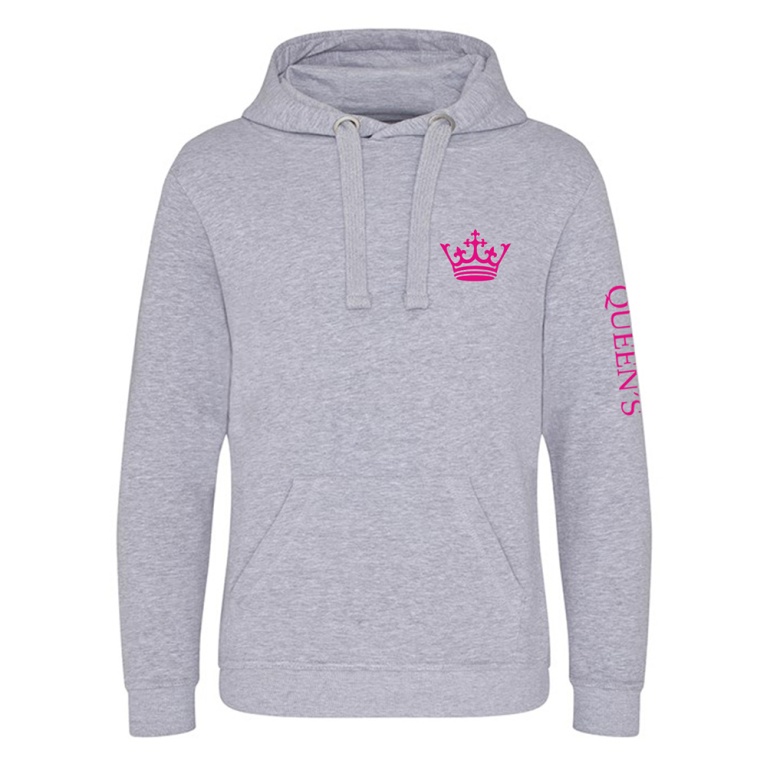 Queen's House Hoody - Heather Grey