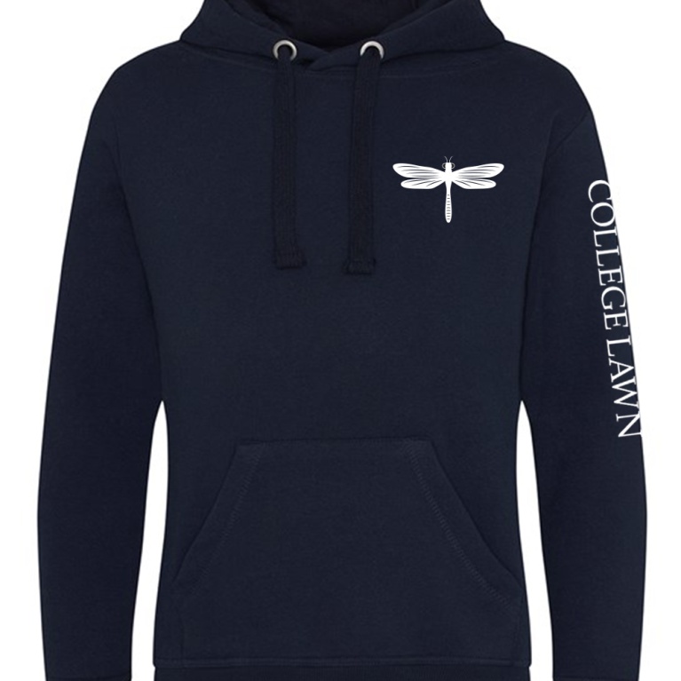 College Lawn House Hoody - Navy