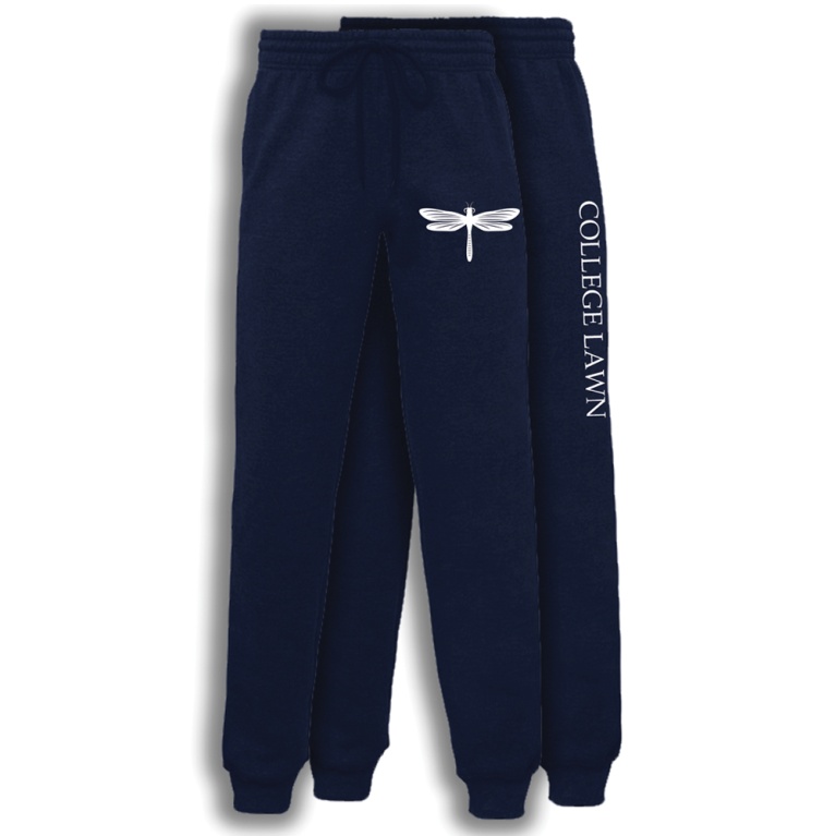 College Lawn House Tracksuit Bottoms - Navy
