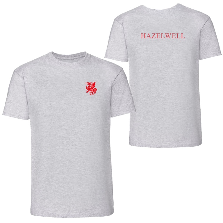 Hazelwell House T-shirt - Heather Grey